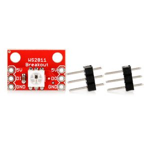 WS2812 RGB LED Breakout Module for Arduino - Red