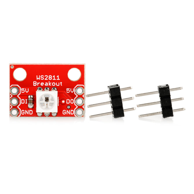 WS2812 RGB LED Breakout Module for Arduino - Red