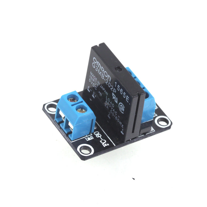 ZnDiy-BRY 1-Channel 5V Solid State Relay Module w/ Fuse (240V / 2A)