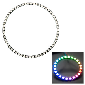WS2812 RGB 60-SMD 5050 LED Round Ring Development Board for Arduino