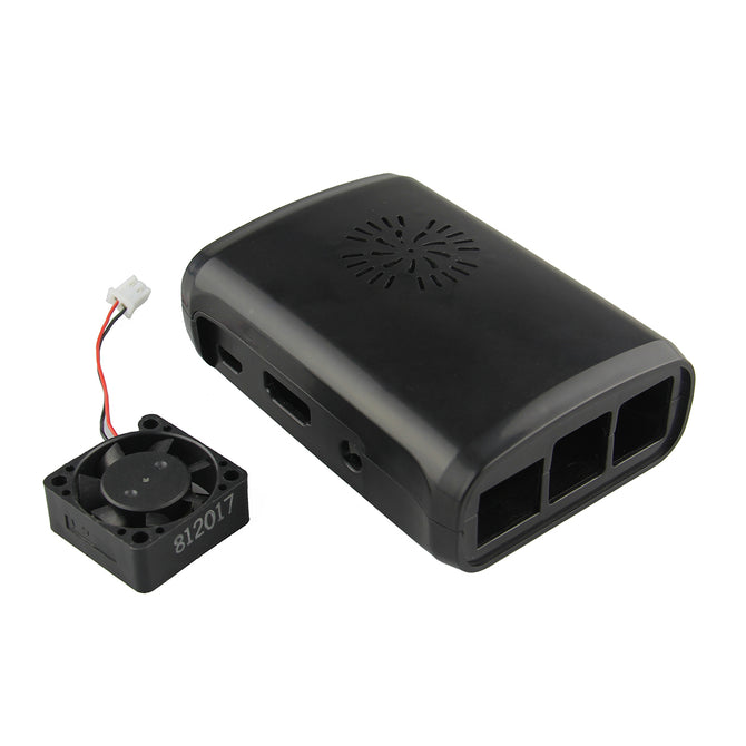 ABS Enclosure Box + Cooling Fan Kit for Raspberry Pi 2 Model B