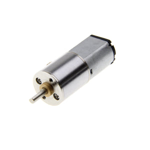 6V 60RPM Miniature Dust-Resistant Torque DC Gear Motor - Grey