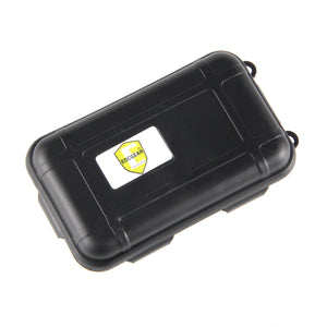 EDCGEAR Water & Shock Resistant Sealed Storage Case Box - Black (S)