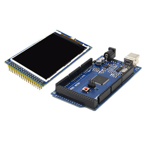 Arduino Mega 2560 R3 Module + 3.2 inch TFT LCD Kit