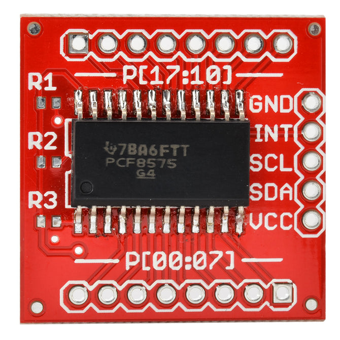 PCF8575 - I2C Expander Breakout - Red