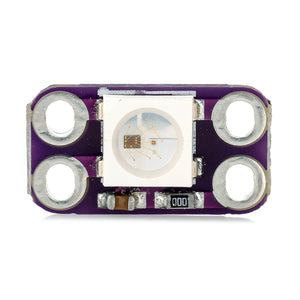 WS2812B RGB LED 4-Pin Driver Board Module - Purple + White