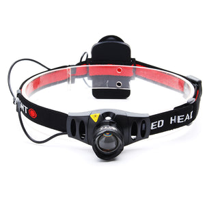 ZHISHUNJIA TK67Q5 3W 300lm 3-Mode White LED Zoom Headlamp (3*AAA)