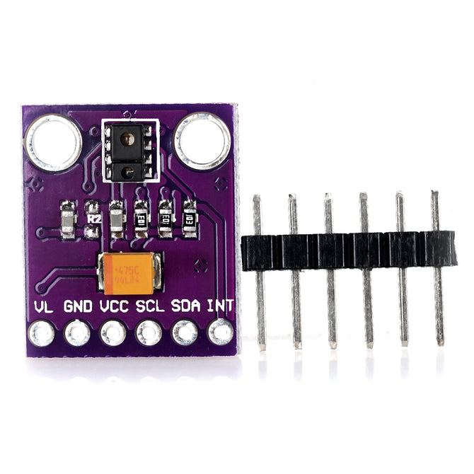 RGB & Gesture Sensor Board Module w/ I2C Interface - Purple
