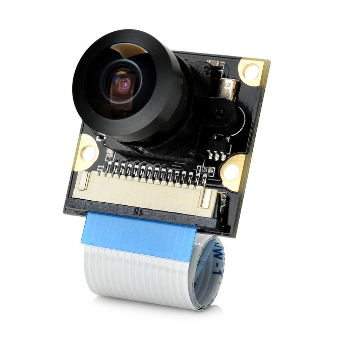 Waveshare Fisheye Wide Angle Focus Adjustable Camera + IR LED Kit