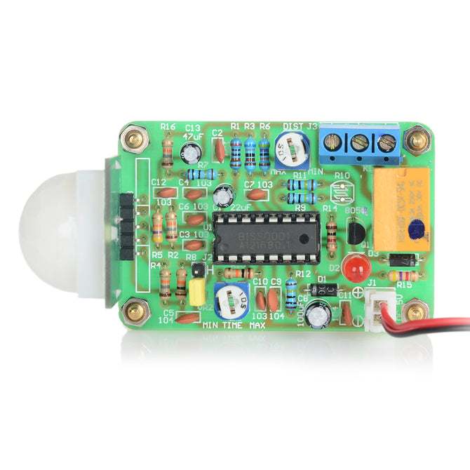IR Human Pyroelectric Sensor Switch Module w/ Distance Adjustable