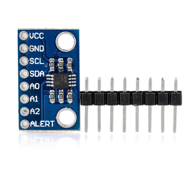 MCP9808 I2C Digital Temperature Sensor Module - Blue