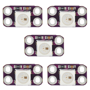 Mini WS2812B RGB LED Full-color Drive 4-Pin Modules (5PCS)