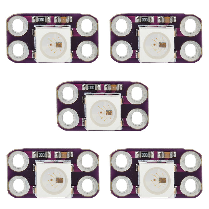 Mini WS2812B RGB LED Full-color Drive 4-Pin Modules (5PCS)