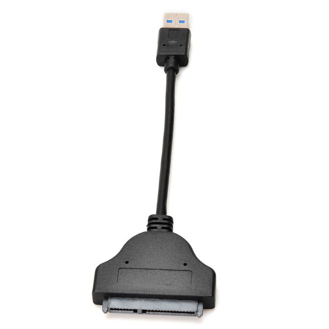USB 3.0 to SATA 22pin Adapter Cable for 2.5" SSD / HDD - Black