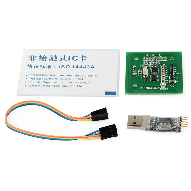 MifareRC522 USB to TTL Serial RFID Card Reader Module
