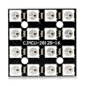 WS2812B 4*4 Bit RGB LED Full Color Driver 16-Bit Module for Arduino