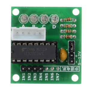 ULN2003 5-Line 4-Phase Stepper Motor Driver Module - Green + Black
