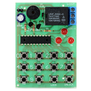 Electronic Password Lock Module - Green + Black