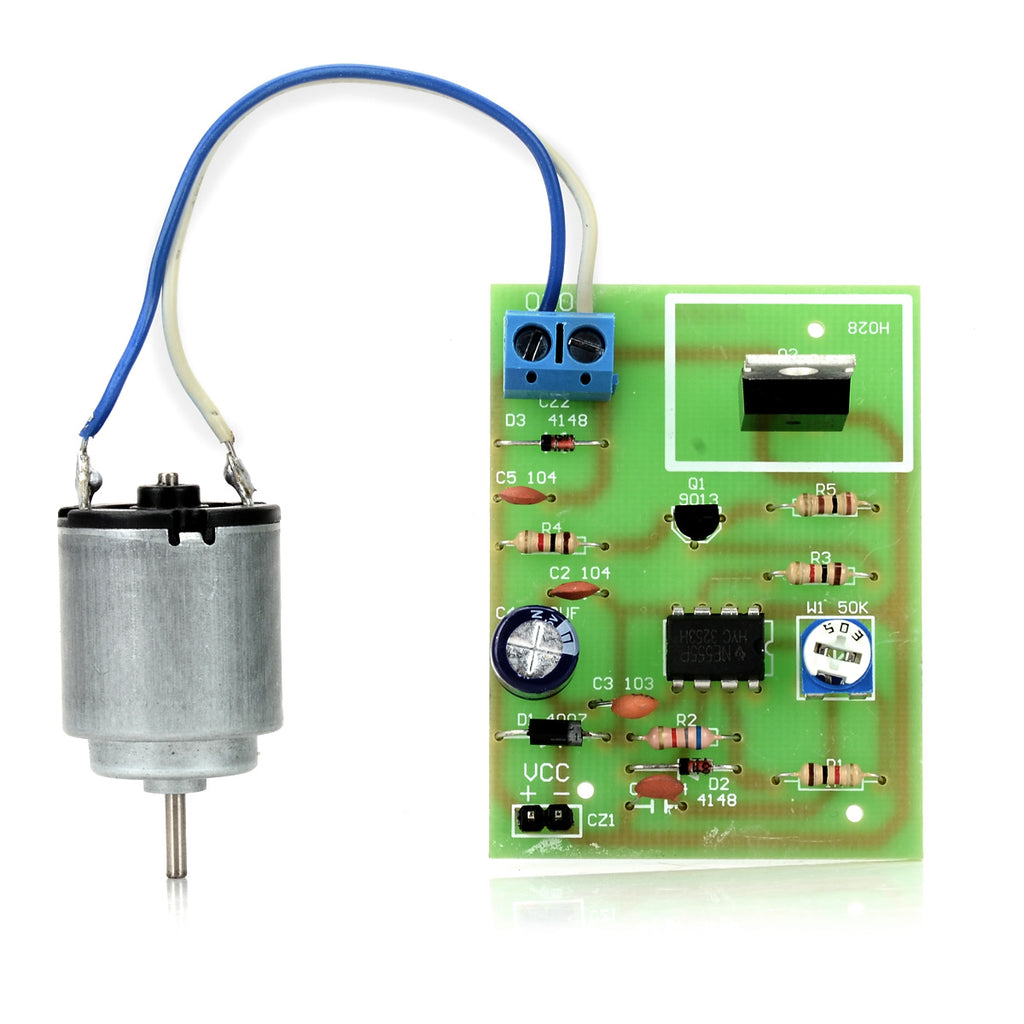 NE555 DC PWM Speed Control Module - Green + Gray – pfdeal