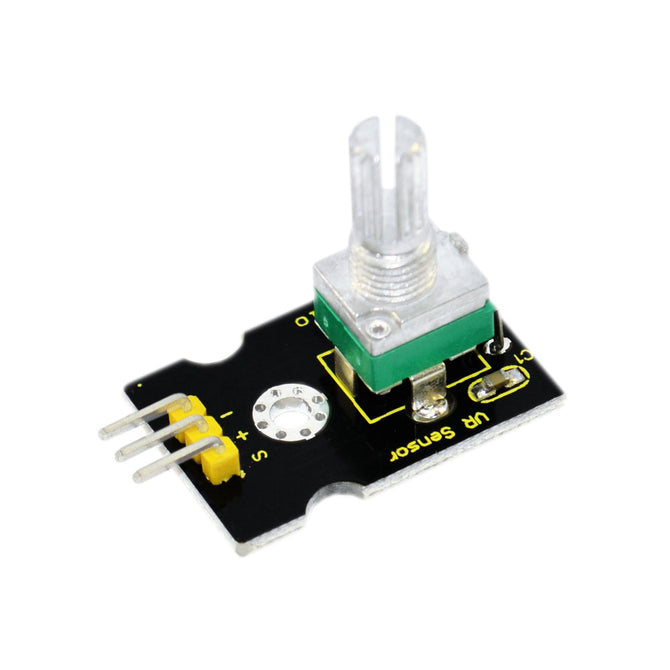 Keyestudio Analog Rotation Sensor - Black + Yellow