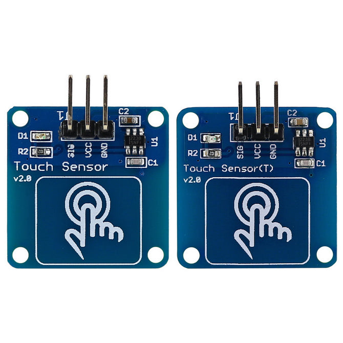 Touch Sensor Kit Golden Digital Capacitive Switch Module for Arduino