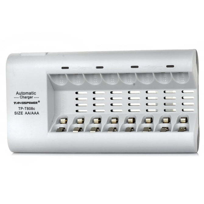 TANGSPOWER TP-T808c 8-Slot Ni-MH / NiCd AA / AAA Battery Charger