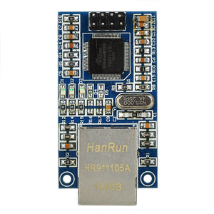 W5100 TCP / IP SPI Interface Ethernet Network Module - Blue