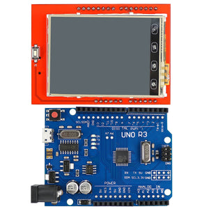OPEN-SMART 2.4" Screen Shield + UNO R3 ATmega328P Board for Arduino