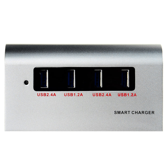 Universal 4-Port Charger for Phone, Tablet PC, Game Console (US Plugs)