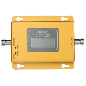 2G/3G Phone Signal Booster Repeater Amplifier - Golden + Grey