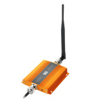 GSM + WCDMA 2G/3G/4G Cell Phone Signal Booster Amplifier w/ 0.6" LCD - Golden