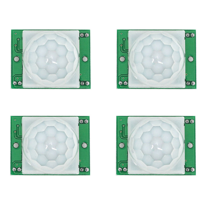 IR Infrared Motion Detection Sensor Modules - Green (DC 5~20V / 4PCS)