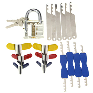 Practice Padlock + Lock Pick Set