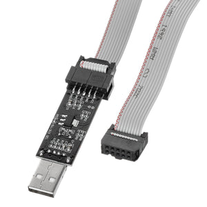 USBASP USBISP 3.3 5V AVR Downloader Programmer w/ ATMEGA8 ATMEGA128