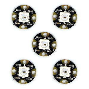 Mini WS2812 RGB LED Breakouts - Black (5PCS)
