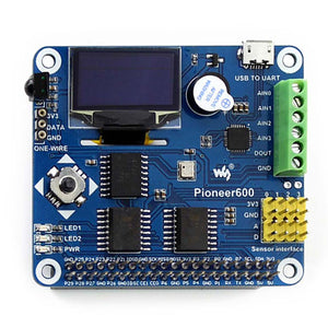 Waveshare Raspberry Pi Extended Board + AD DA RTC OLED Pressure Sensor