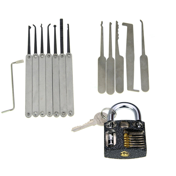 Phillips Slotted Training Lock Tools Set