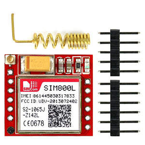 SIM800L Quad-band Network GPRS GSM Breakout Module + 3G 3DBI Antenna
