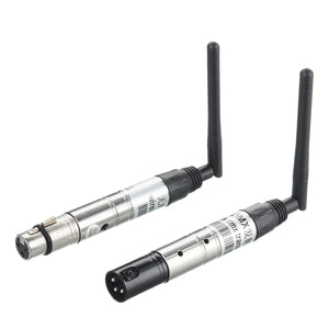 LED Stage 2.4GHz Wireless DMX512 Transmitter w/ XLR Plugs