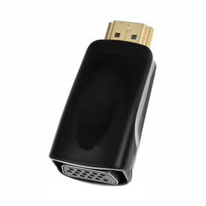 HDMI Male to VGA Female Video Adapter - Black