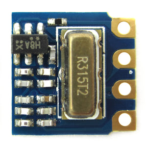 315MHz RF Transmitter Wireless Module for Arduino - Blue + Golden
