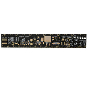 Duinopeak DIY PCB Ruler for Electronics Engineer - Black