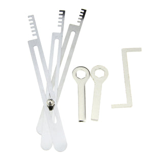 Quick Release Stainless Steel Ball Packlock Lock Skill Training Set