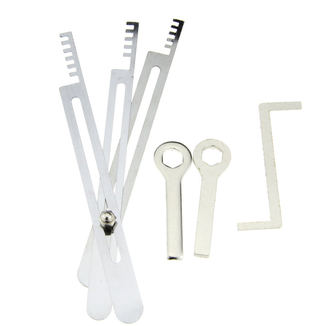 Quick Release Stainless Steel Ball Packlock Lock Skill Training Set