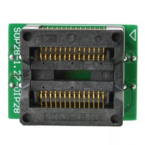 SOP28 to DIP28 Programmer Adapter Socket - Black + Green
