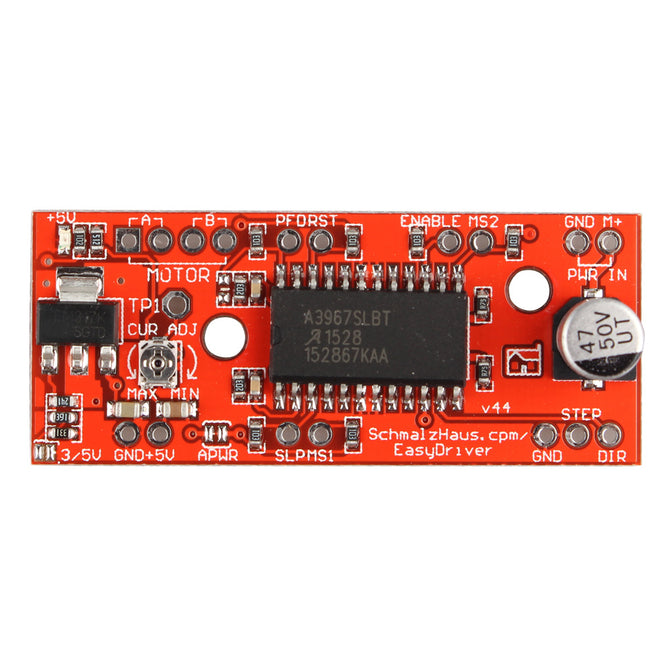 EasyDriver Shield Stepping Stepper Motor Driver A3967 for Arduino