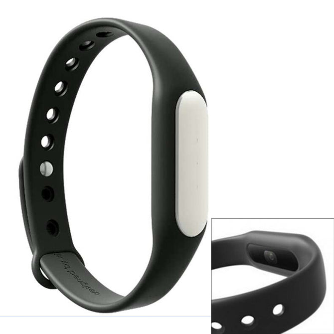 Xiaomi MiBand 1S Light-sensitive Heart Rate Smart Bracelet - BLACK