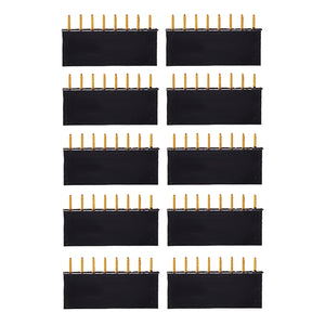 1*8P 2.54mm Pitch Single Row Pin Header (10PCS)