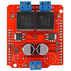 30A High Current Dual Motor Module Full-bridge Driver for Arduino