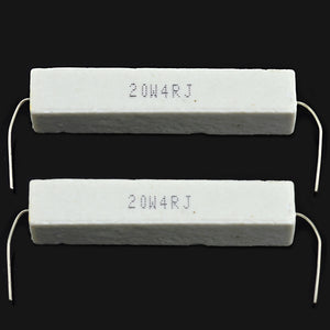 Jtron 20W 4RJ Ceramics Shell Resistance - White (2PCS)